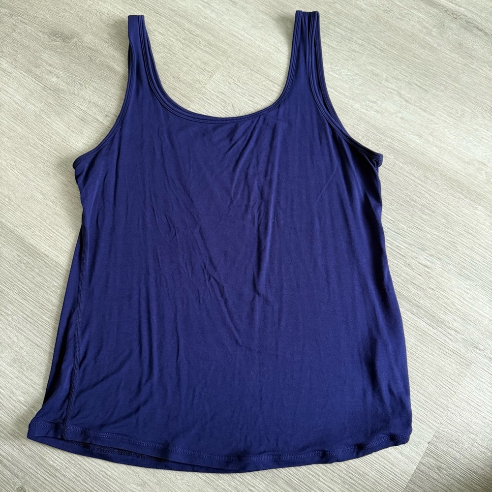 Women's Navy Blue/Purple Tank Top